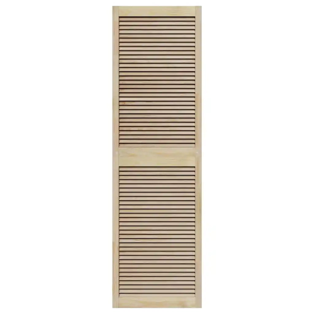 vidaXL Porte per Armadi con porta 4 pcs Marrone 201 x 59.5 x 2.1 cm