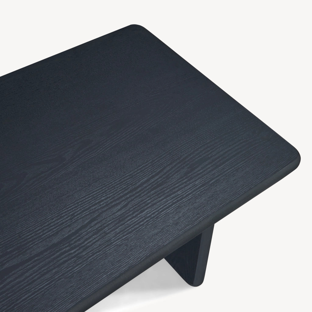 Tavolino Rettangolare da Salotto Gäljami 100 x 55 x 44 cm - Nero [en.casa]