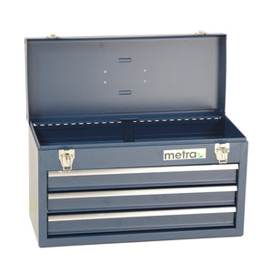 Cassetta degli attrezzi, standard, piccola, colore blu