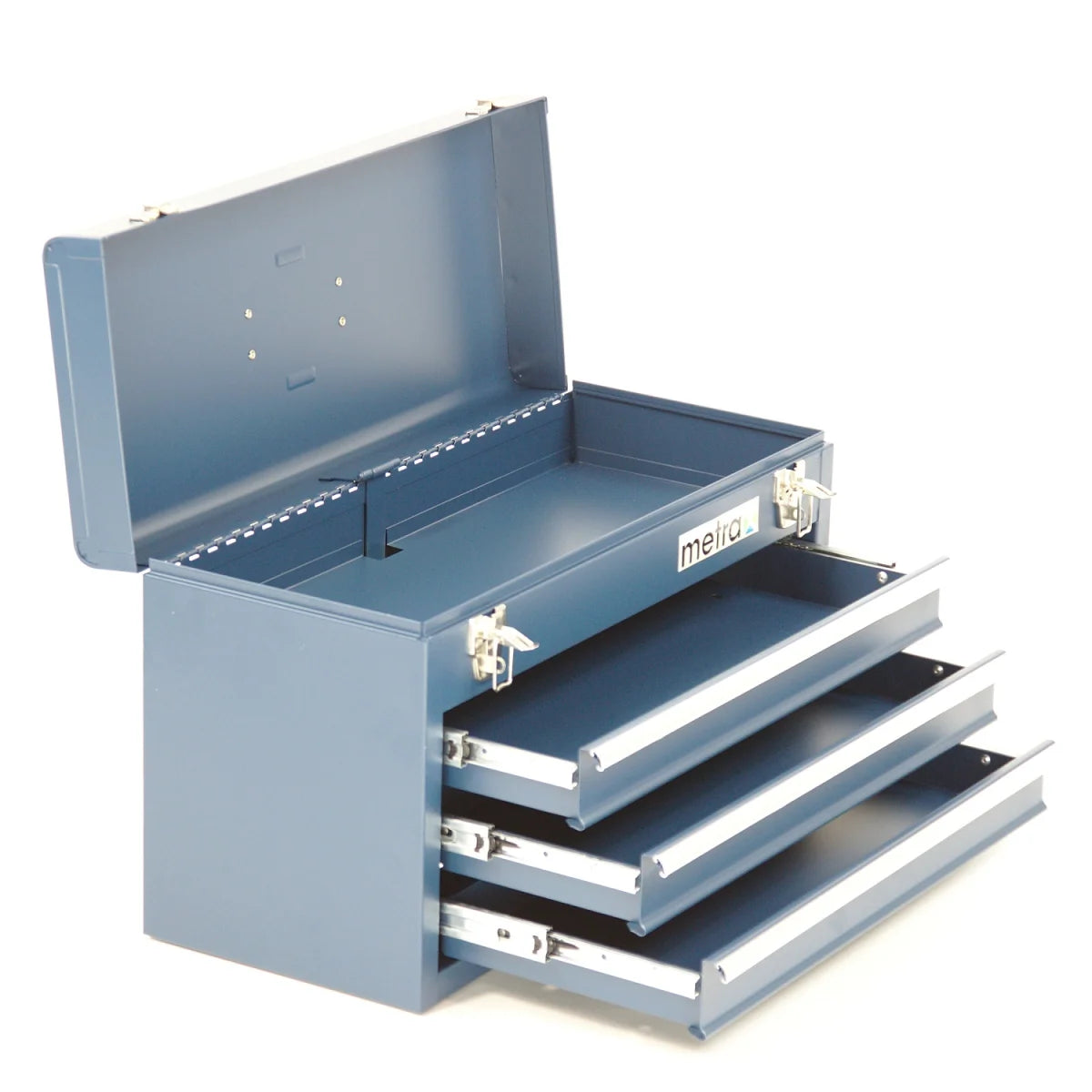 Cassetta degli attrezzi, standard, piccola, colore blu