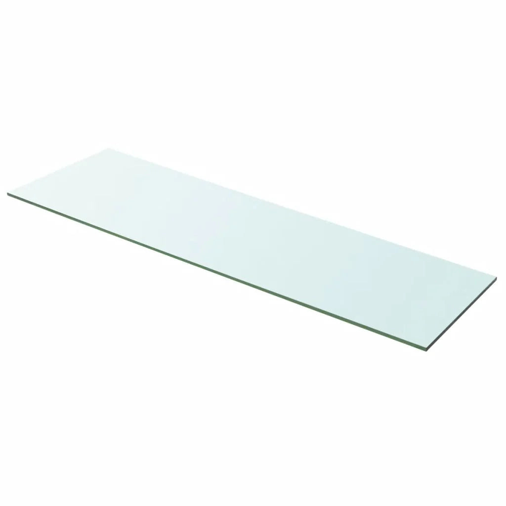 Pannello per mensola in vetro trasparente 100 x 30 cm 2702211/2