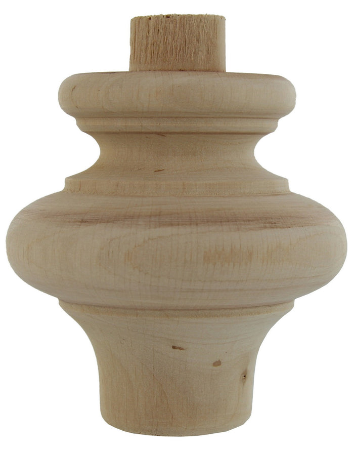 piede in legno di ontano art.53014 , dimensioni mm 80x80h cod:ferx.10219