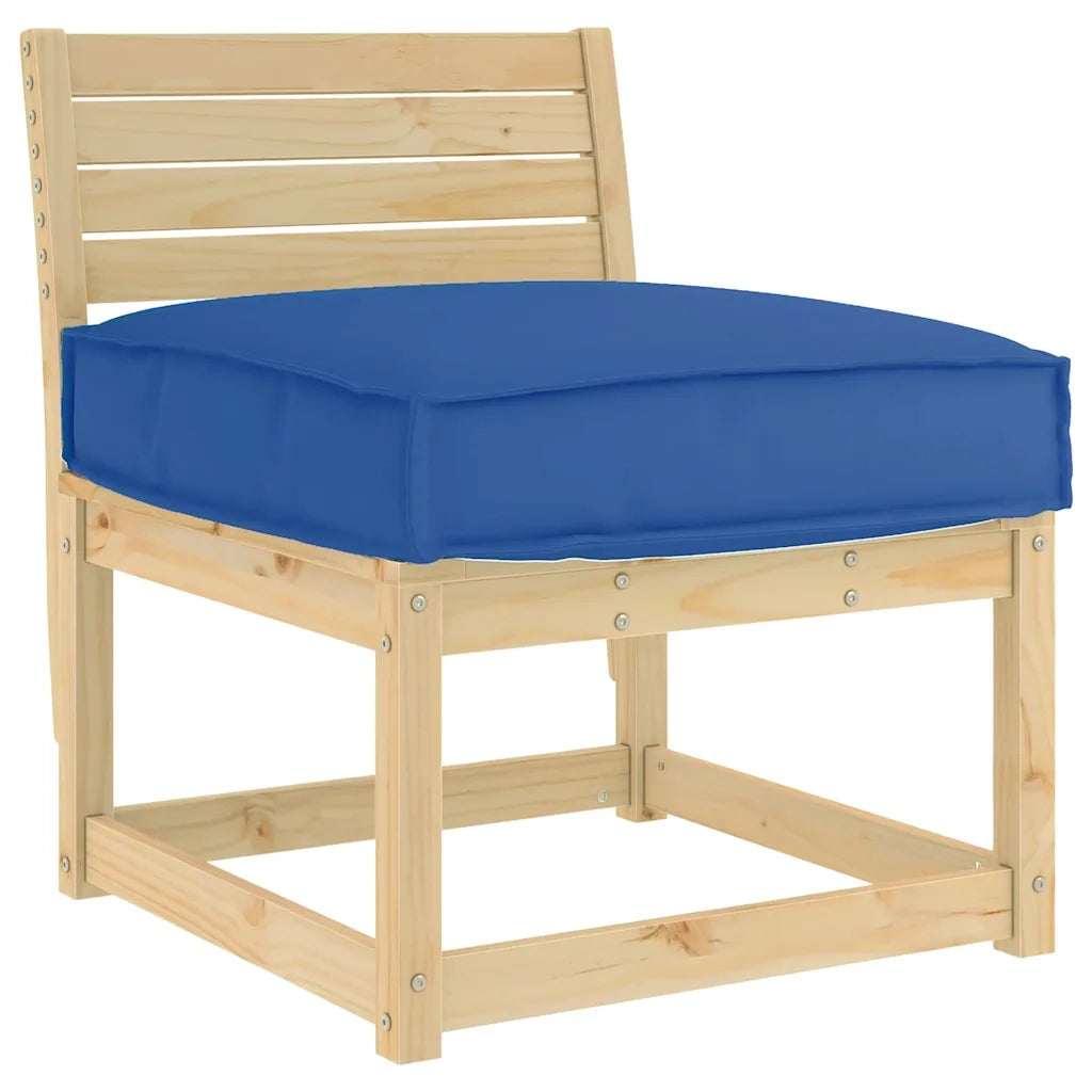Cuscino Blu Reale 60 x 60 x 12 cm Tessuto Oxford 42001495