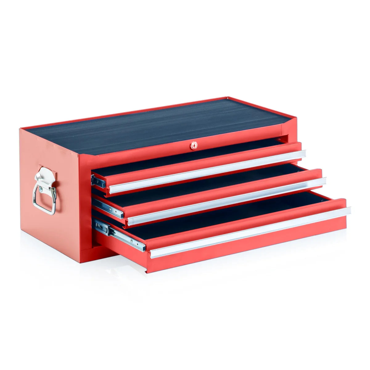Cassetta degli attrezzi, parte superiore, 3 cassetti, colore rosso