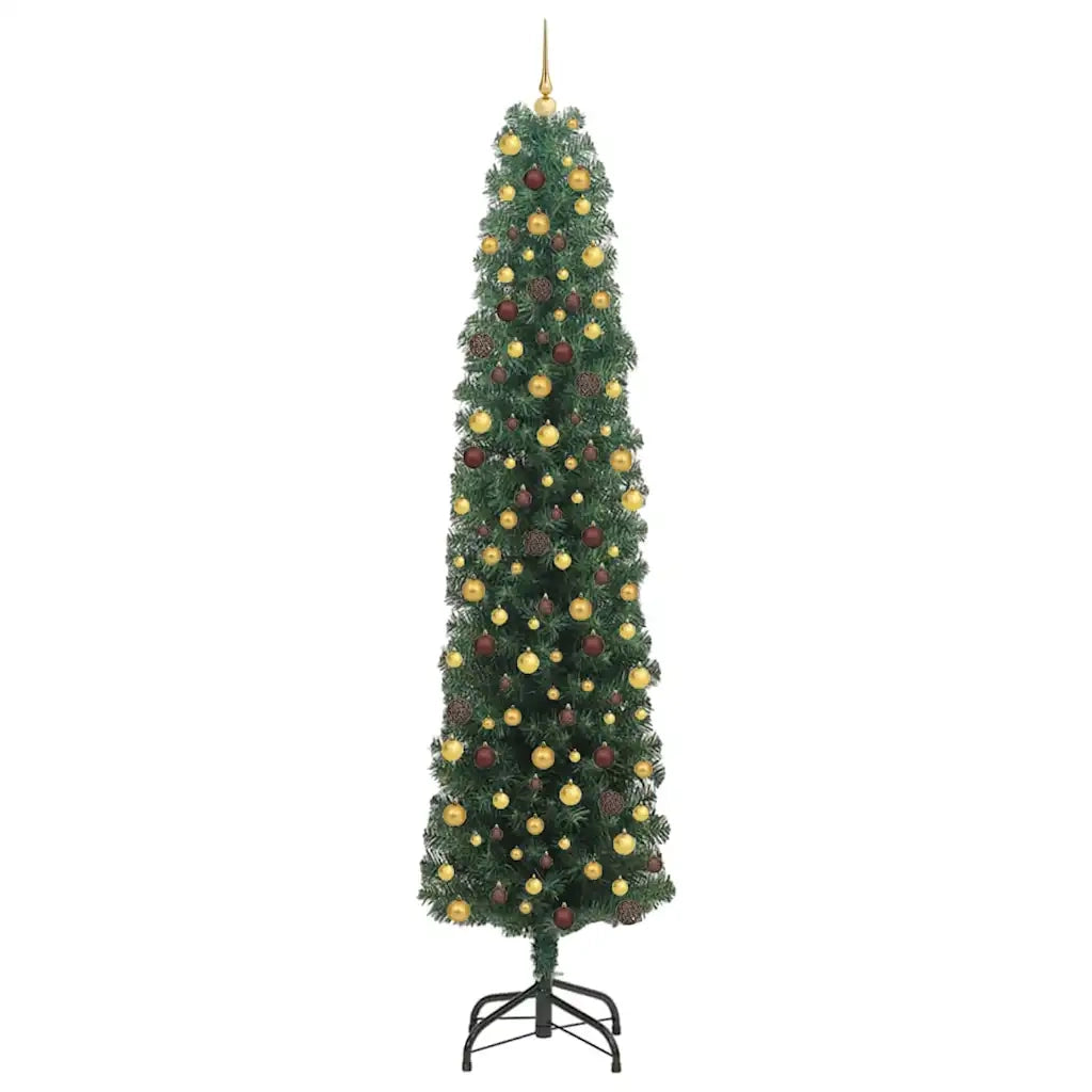 Albero di Natale artificiale con 300 LED Verde 240 cm 3394966