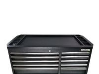 Carrello portautensili, carrello da officina 16 cassetti, serie Pro, nero