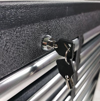 Carrello portautensili, carrello da officina 16 cassetti, serie Pro, nero