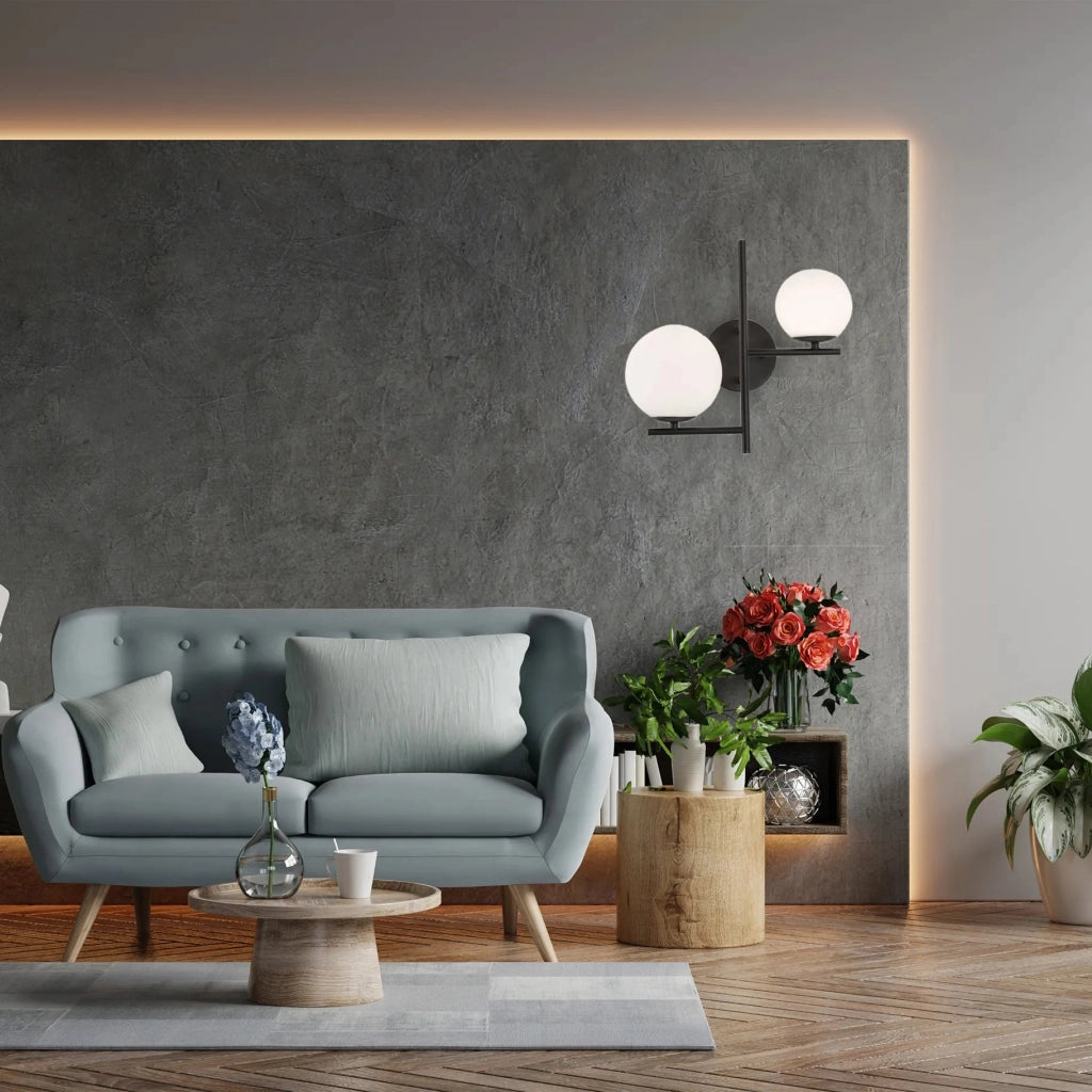 Lampada Da Parete APP1170-2W Black