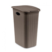 Cesta Portabiancheria Bucato Biancheria Elegance 36 litri Tortora