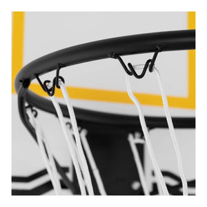 Canestro da basket in piedi pannello basket bambino adulto accessorio indoor outdoor da 190 a 260 cm 14_0002623