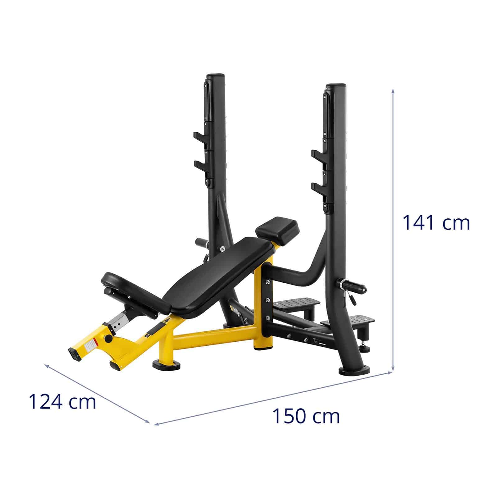Panca inclinata - 135 kg - 300 x 230 mm fitness sport bodybuilding 14_0007963