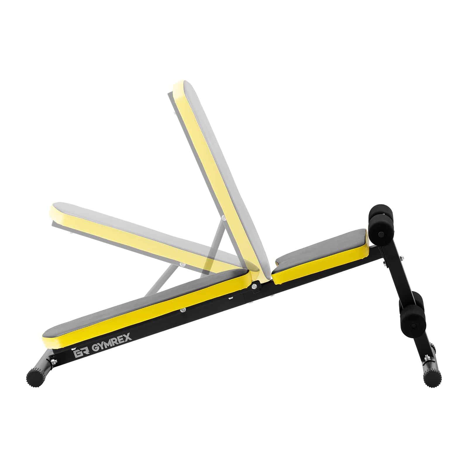 Panca pesi declinata – schienale regolabile – 100 kg sport fitness bodybuilding 14_0007974