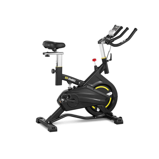 Indoor bike - volano 13 kg - supporta fino a 100 kg - LCD con ammortizzatore fitness bodybuilding sport 14_0007919