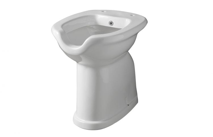 Vaso Bidet disabili aperto completo di erogatore - Vaso Bidet disabili completo di erogatore (scarico a muro)