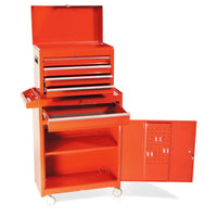 Carrello portautensili con attacco S10, colore rosso