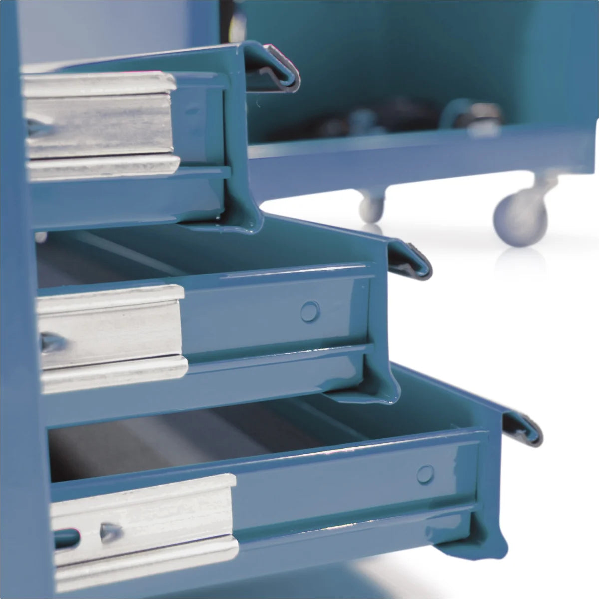 Carrello portautensili con attacco S10, colore blu