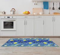 Tappeto Cucina Antiscivolo Made in Italy Passatoia Antimacchia Multiuso Corridoio Soggiorno Lavabile in Lavatrice - 50x550 - Quadro994