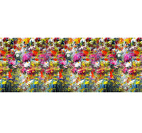 Tappeto Cucina Antiscivolo Made in Italy Passatoia Antimacchia Multiuso Corridoio Soggiorno Lavabile in Lavatrice - 50x200 - Quadri997