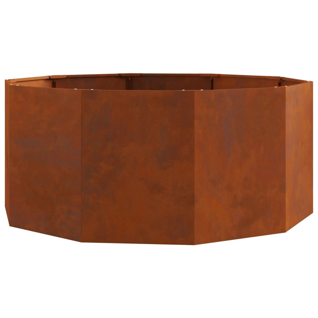 Fioriera Ruggine 120 x 120 x 50 cm 883751
