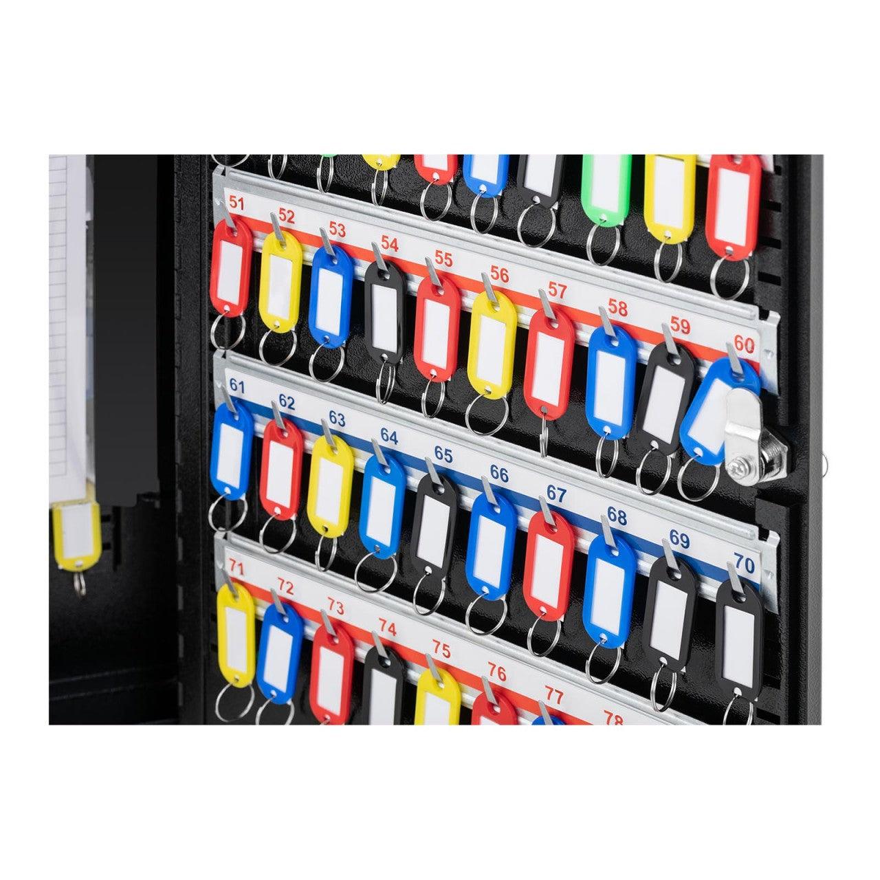 Cassetta portachiavi per 80 chiavi compreso portachiavi 14_0000734