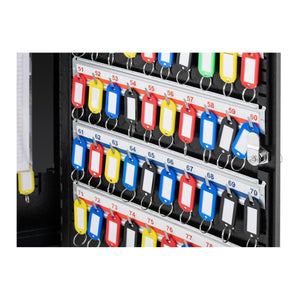 Cassetta portachiavi per 80 chiavi compreso portachiavi 14_0000734