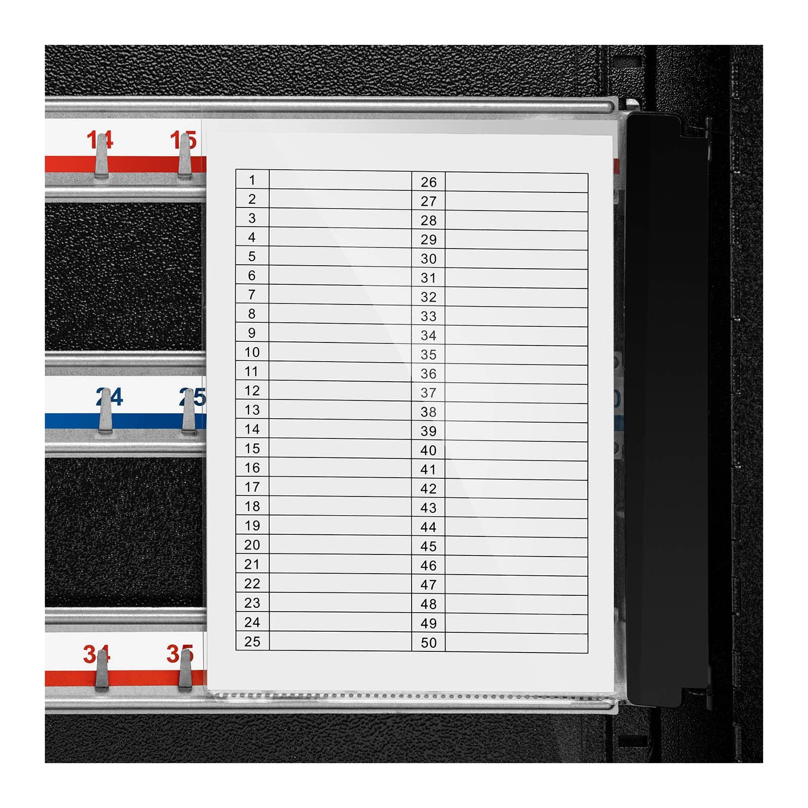 Cassetta portachiavi per 80 chiavi compreso portachiavi 14_0000734
