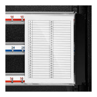 Cassetta portachiavi per 80 chiavi compreso portachiavi 14_0000734