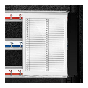 Cassetta portachiavi per 80 chiavi compreso portachiavi 14_0000734