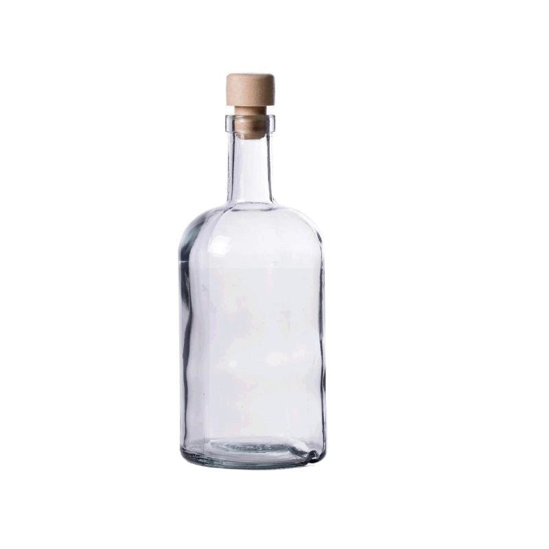 Bottiglia Liquore Limoncello in Vetro Barrique con Tappo 700 cc