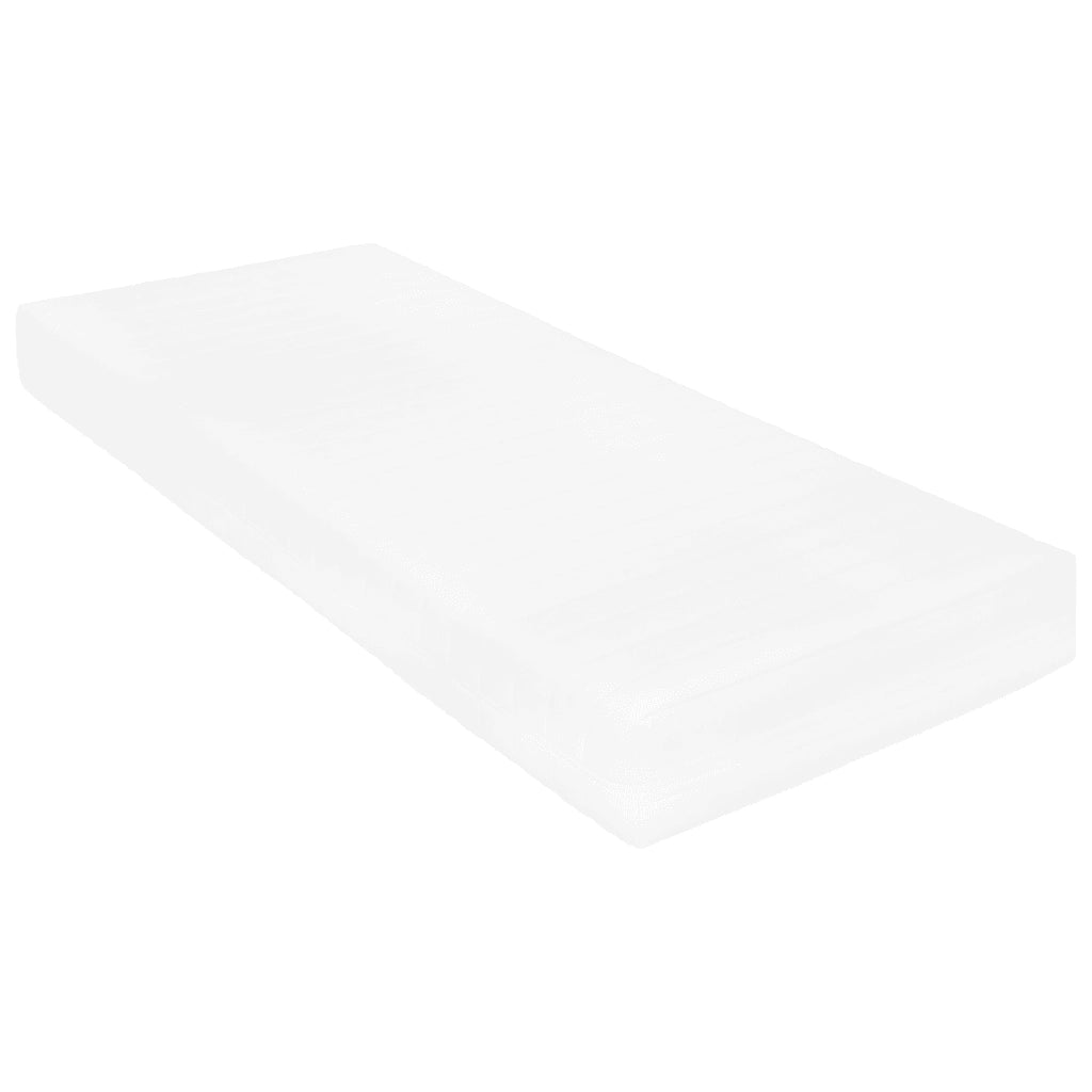 Materasso 100x200 cm 7 Zone Schiuma di Poliuretano 16 cm H2 H3