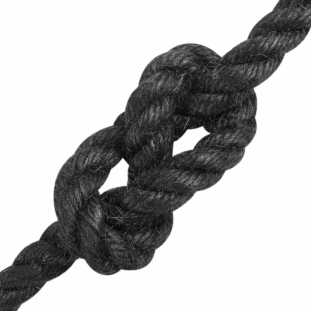 Corda di Juta 10 Nero 100% juta Tossa 42011613