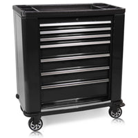 Carrello portautensili con alette laterali Pro Series nere