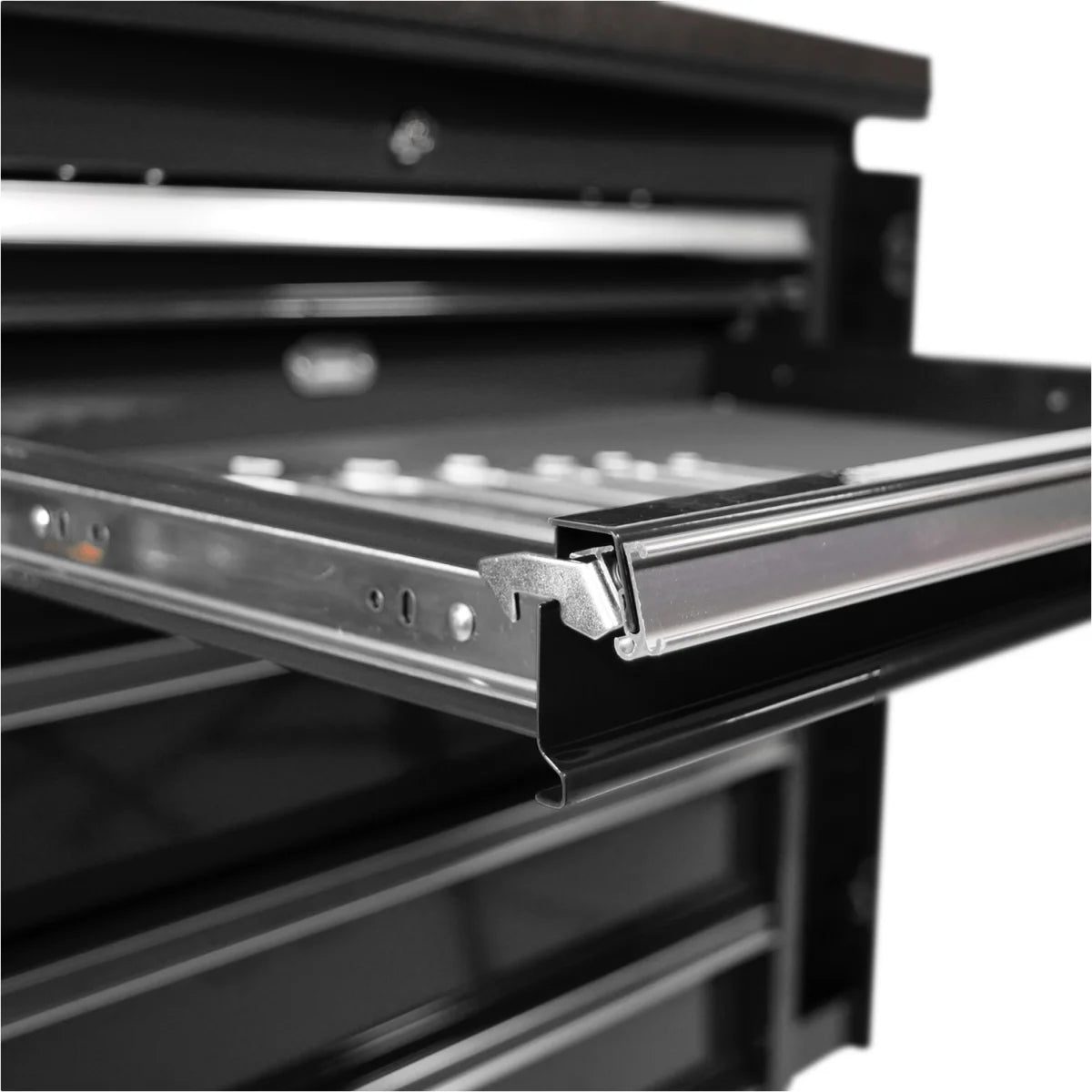 Carrello portautensili con alette laterali Pro Series nere