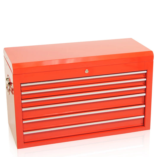 Cassetta portautensili con 6 cassetti S47 rossa