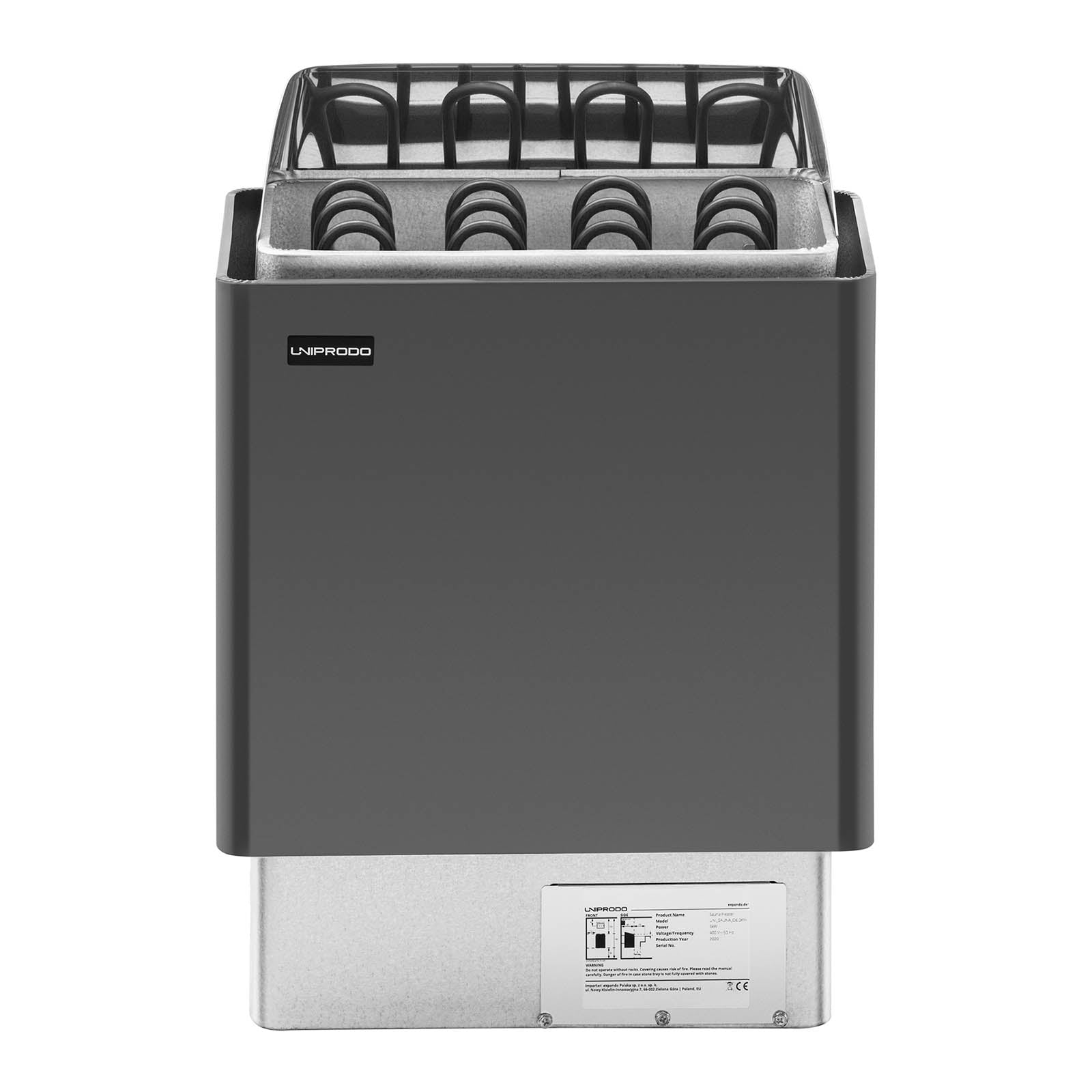 Stufa per sauna - 6 kW - da 30 a 110 °C 14_0007682