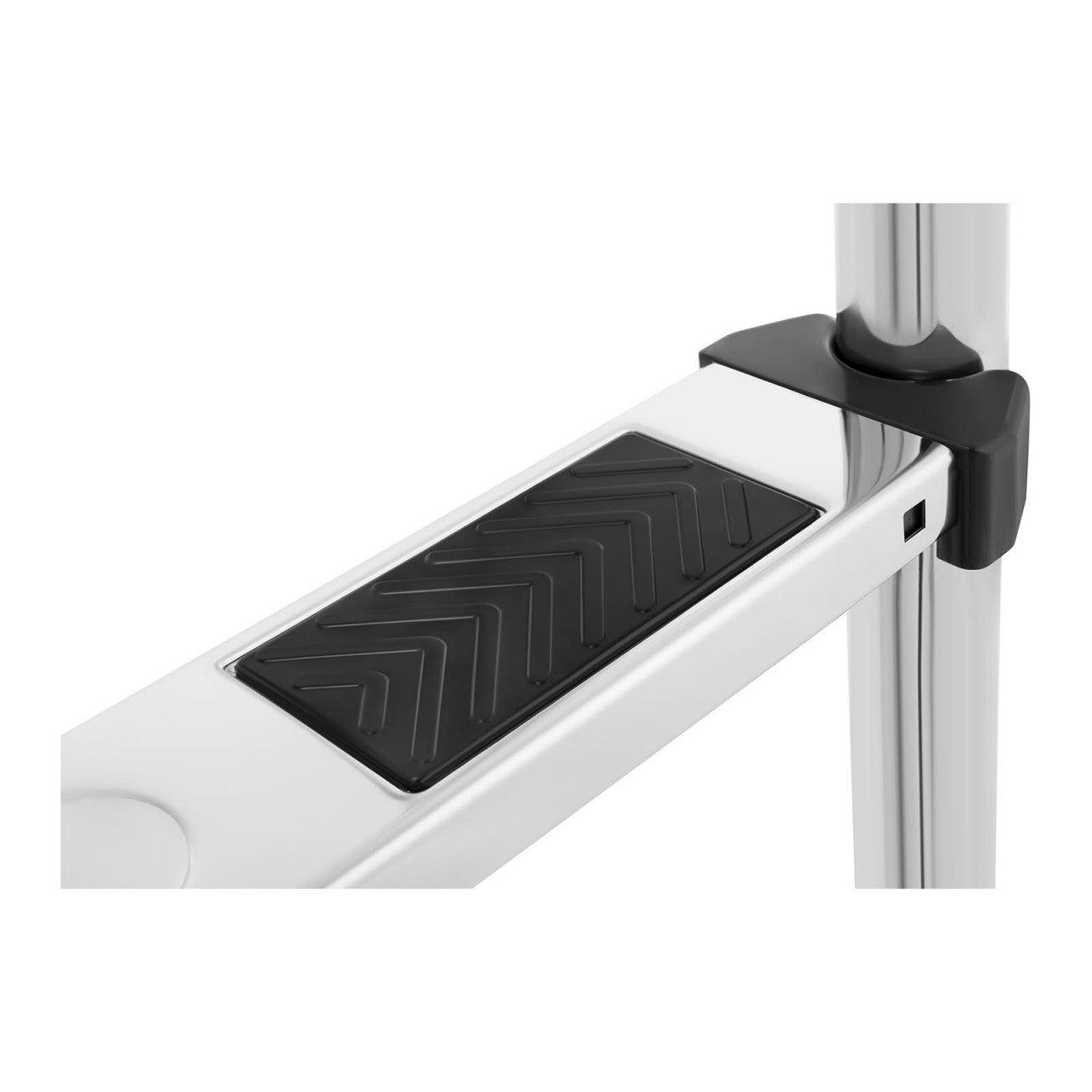 Scaletta per piscina in acciaio inox e plastica a 4 gradini portata massima 180 kg 14_0001444