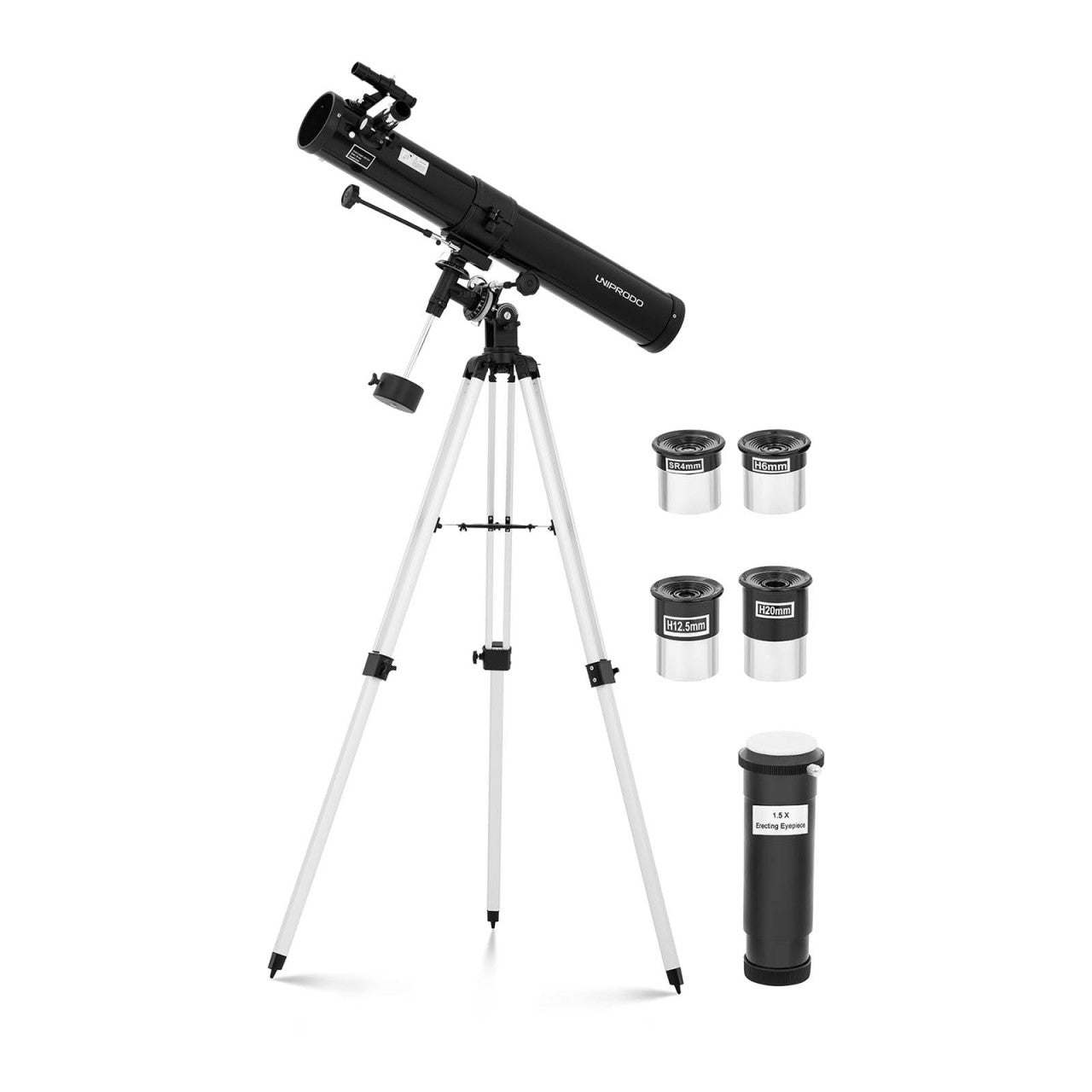 Telescopio diametro 76 mm lunghezza focale 900 mm treppiede incluso 14_0003786