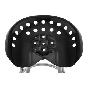 Sgabello da bar da esterno in acciaio nero 14_0003747