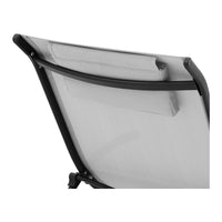 Lettino sdraio in acciaio ondulato grigio 14_0007441