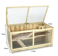 Gabbia per criceti XXXL, gabbia per piccoli animali, gabbia per roditori