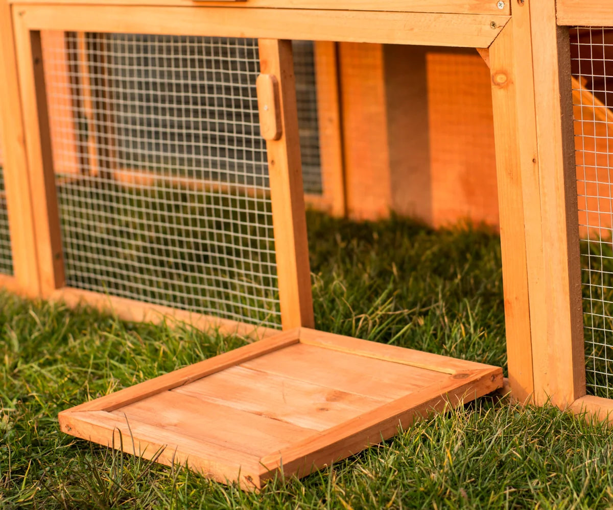 Conigliera XXL con recinto