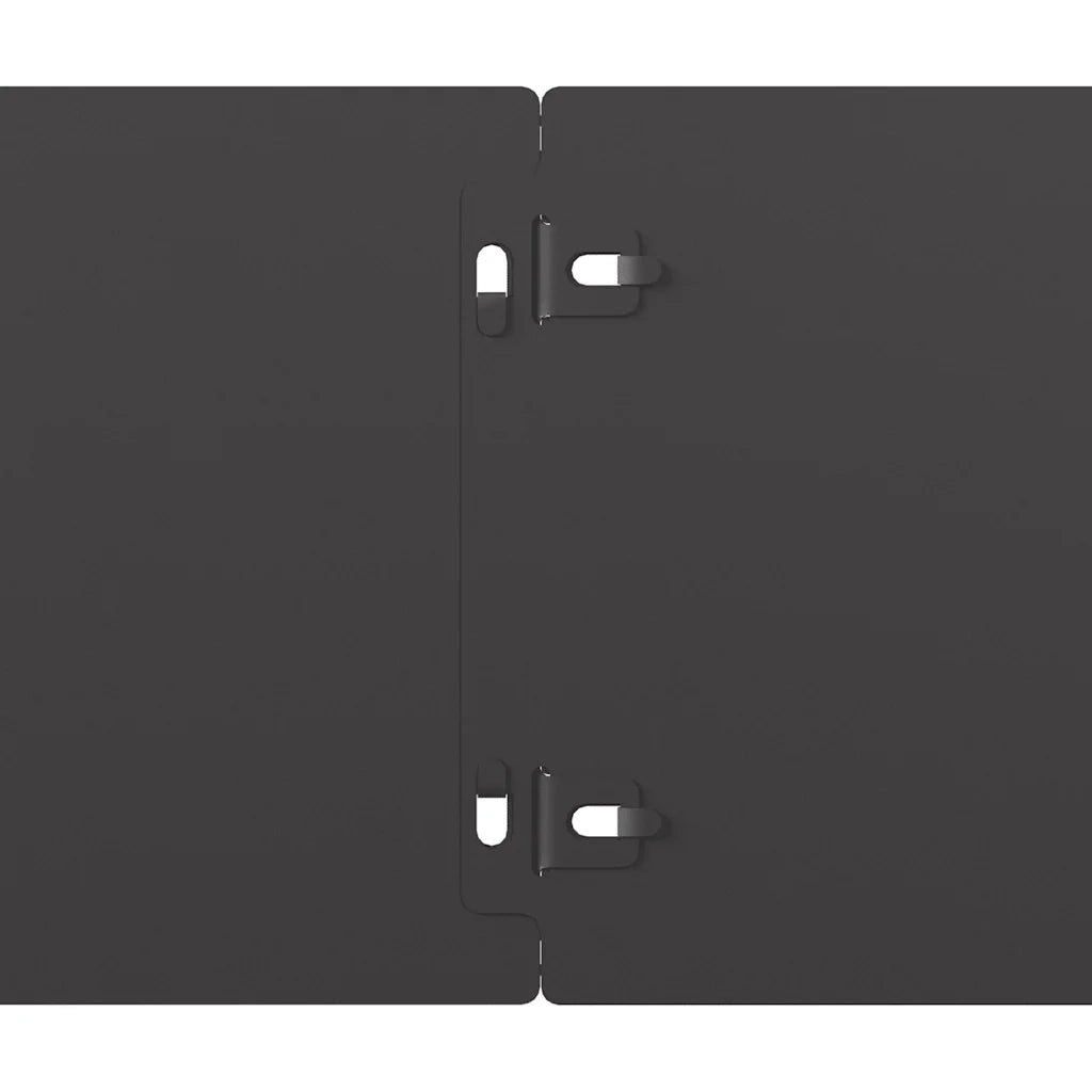 Bordure per Prato 10 pz Nere 15x103cm Acciaio Laminato a Freddo CFW8338563