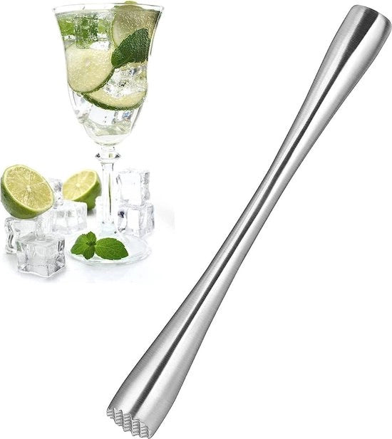 Stampatore per cocktail in acciaio inossidabile - Ideale per la preparazione di cocktail con frutta fresca