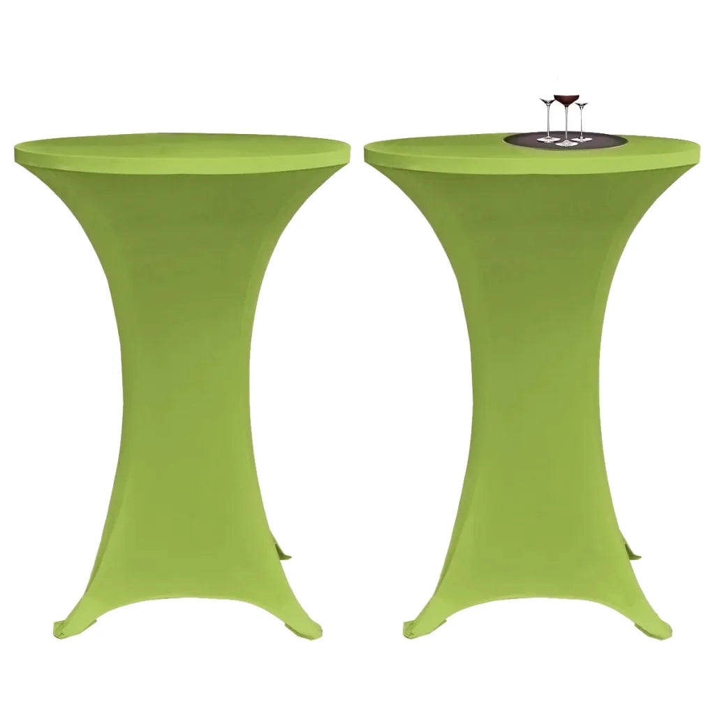 Copritavoli Elastici 4 pz 80 cm Verde CFW9023562