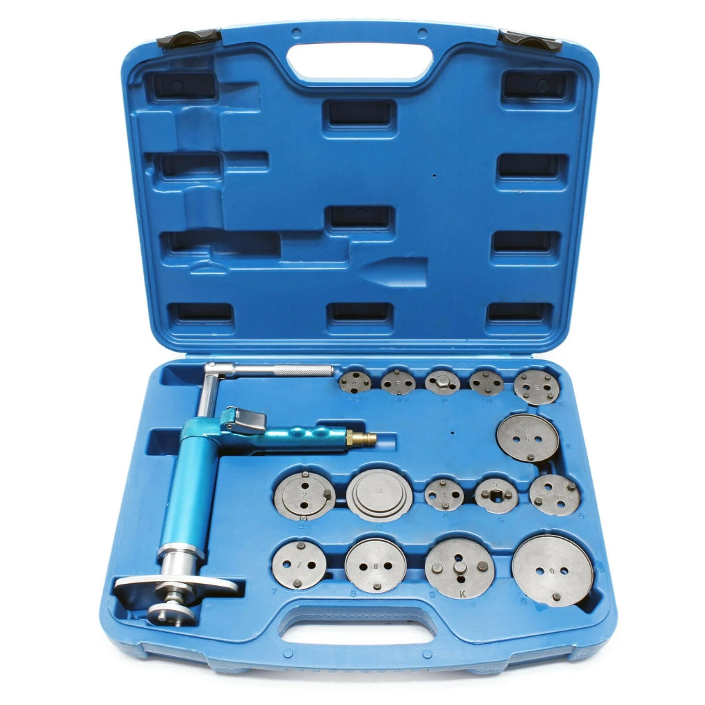 Set di utensili per la retrazione del pistone della pinza del freno pneumatico da 16 pezzi (aria compressa) 16_0002595