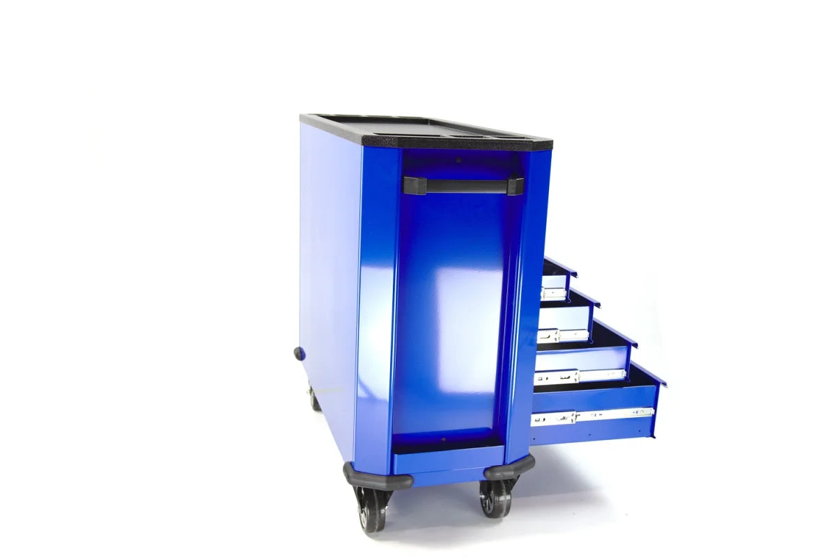 Carrello portautensili, 16 cassetti, serie Professional, blu