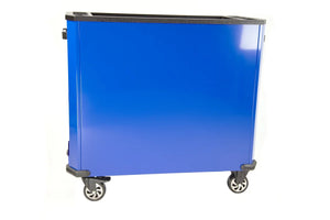 Carrello portautensili, 16 cassetti, serie Professional, blu