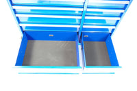 Carrello portautensili, 16 cassetti, serie Professional, blu