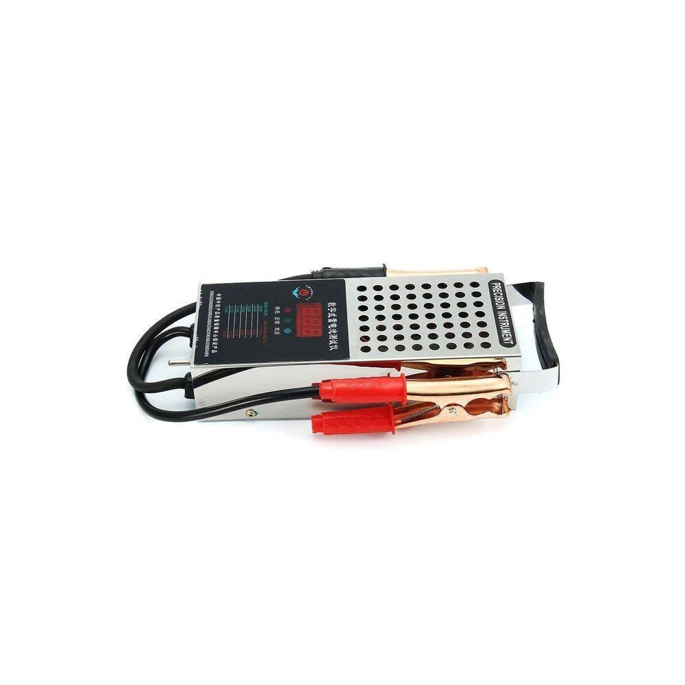 Trade Shop - Tester Portatile Per Controllo Batteria Auto Moto Da 125 Amp A 6v E 12v Con Cavi -