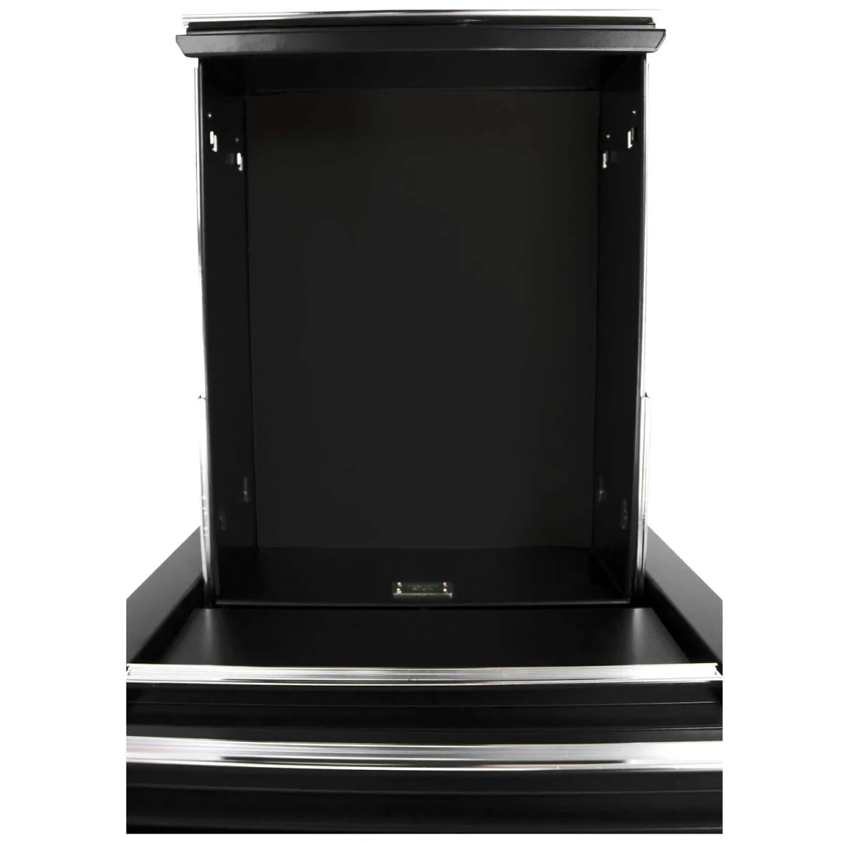 Mobiletto portautensili nero, stretto, 7 cassetti